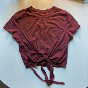 Lululemon Crop Tee